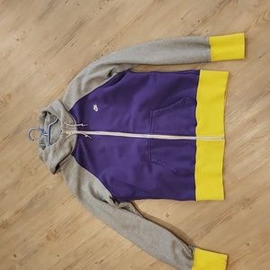 Nike‎ Sportswear Fleece Zip up Hoodie. Retro style. Size XL.